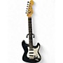 Used Squier E Series Stratocaster black Solid Body Electric Guitar black
