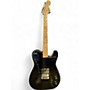 Used Squier ESQUIRE DELUXE Metallic Black Solid Body Electric Guitar Metallic Black