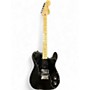 Used Squier Esquire Deluxe Black Solid Body Electric Guitar Black