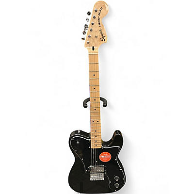 Used Squier Esquire Deluxe  Black Solid Body Electric Guitar