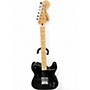 Used Squier Esquire Deluxe Black Solid Body Electric Guitar Black