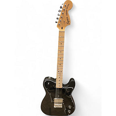 Squier Used Squier Esquire Deluxe Telecaster Metallic Black Solid Body Electric Guitar