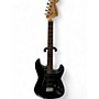 Used Squier FAT STRAT BLACK Solid Body Electric Guitar BLACK