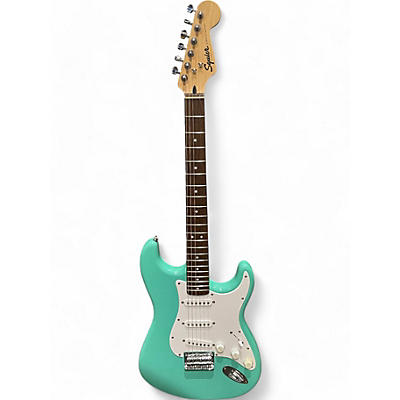 Squier Used Squier FRS Bullet Stratocaster HT Surf Green Solid Body Electric Guitar