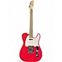 Used Squier FSR BULLET TELECATER RED SPARKLE Solid Body Electric Guitar RED SPARKLE