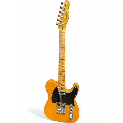 Used Squier FSR Bullet Telecaster Butterscotch Blonde Solid Body Electric Guitar