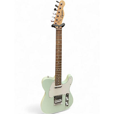 Used Squier FSR Bullet Telecaster Mint Green Solid Body Electric Guitar