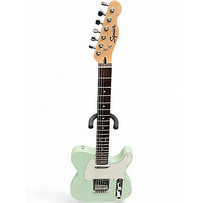 Used Squier FSR Bullet Telecaster Surf Green Solid Body Electric Guitar