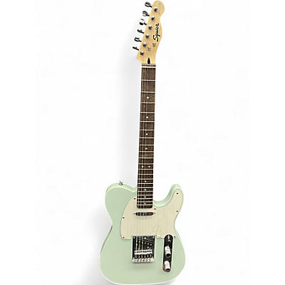 Used Squier FSR Bullet Telecaster Surf Green Solid Body Electric Guitar