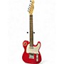 Used Squier FSR Bullet Telecaster red sparkle Solid Body Electric Guitar red sparkle