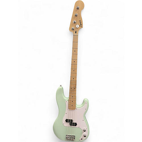 Used Squier FSR Squier Sonic Precision Bass Surf Green Electric Bass Guitar Surf Green