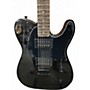 Used Squier FSR Standard Telecaster HH Black Solid Body Electric Guitar Black