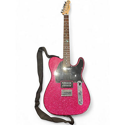 Used Squier FSR Standard Telecaster HS Cherry Red Sparkle Solid Body Electric Guitar