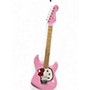 Used Squier HELLO KITTY STRATOCASTER PRESENT PINK Solid Body Electric Guitar PRESENT PINK