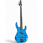 Used Squier HM Blue Electric Bass Guitar Blue