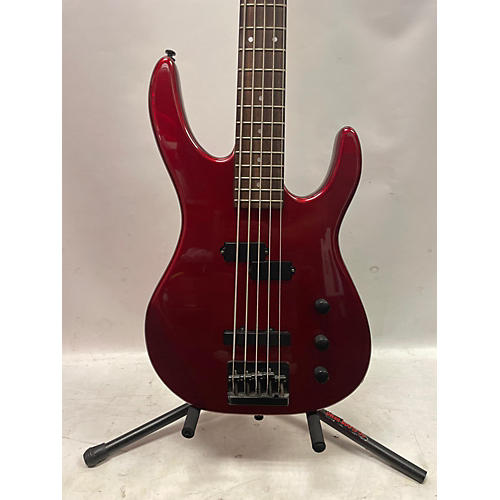 Squier Used Squier HM V Red Electric Bass Guitar Red