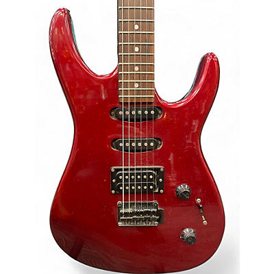 Squier Used Squier HM1 Super Strat Metallic Red Solid Body Electric Guitar