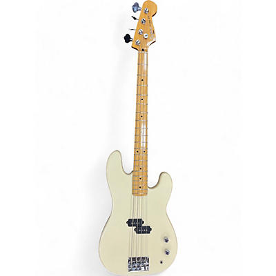 Squier Used Squier II Percision Bass white Electric Bass Guitar