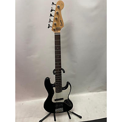 Squier Used Squier J Bass Black Electric Bass Guitar