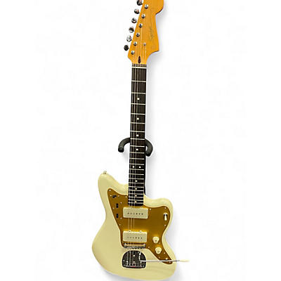 Used Squier J MASCIS JAZZMASTER Olympic White Solid Body Electric Guitar