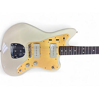 Used Squier J Mascis Jazzmaster Antique White Solid Body Electric Guitar