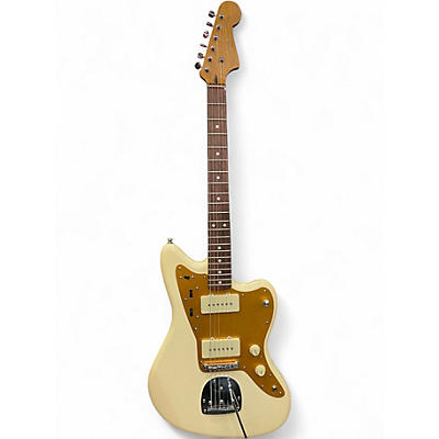 Used Squier J Mascis Jazzmaster Cream Solid Body Electric Guitar