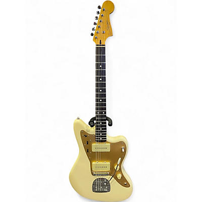 Used Squier J Mascis Jazzmaster Cream Solid Body Electric Guitar