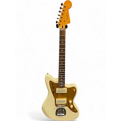 Used Squier J Mascis Jazzmaster Cream Solid Body Electric Guitar