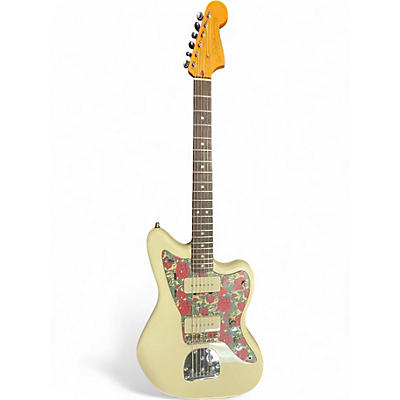 Used Squier J Mascis Jazzmaster Olympic White Solid Body Electric Guitar