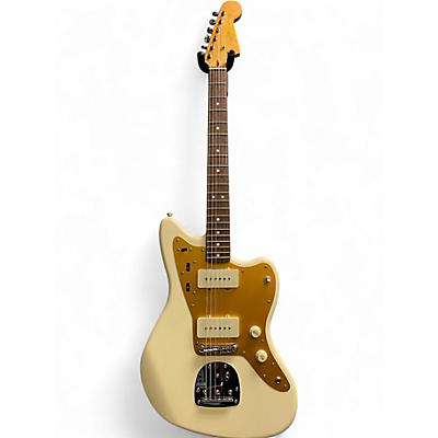 Used Squier J Mascis Jazzmaster Olympic White Solid Body Electric Guitar