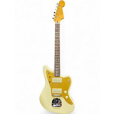 Used Squier J Mascis Jazzmaster Olympic White Solid Body Electric Guitar