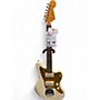 Used Squier Used Squier J Mascis Jazzmaster Vintage White Solid Body Electric Guitar Vintage White