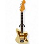 Used Squier J Mascis Jazzmaster Vintage White Solid Body Electric Guitar Vintage White