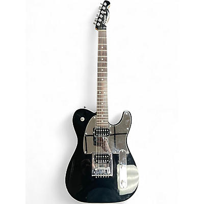 Used Squier J5 Telecaster Black Solid Body Electric Guitar