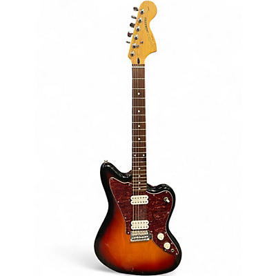 Used Squier JAGMASTER 2 Tone Sunburst Solid Body Electric Guitar