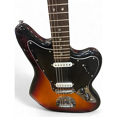 Used Squier JAGUAR 2 Tone Sunburst Solid Body Electric Guitar