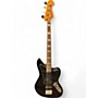 Used Squier Used Squier JAGUAR BASS Black Electric Bass Guitar Black