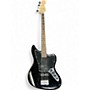 Used Squier JAGUAR BASS Black Electric Bass Guitar Black