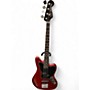 Used Squier JAGUAR BASS Candy Apple Red Electric Bass Guitar Candy Apple Red