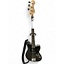 Used Squier JAGUAR BASS Charcoal Electric Bass Guitar Charcoal