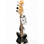 Used Squier JAGUAR BASS GREY Electric Bass Guitar GREY