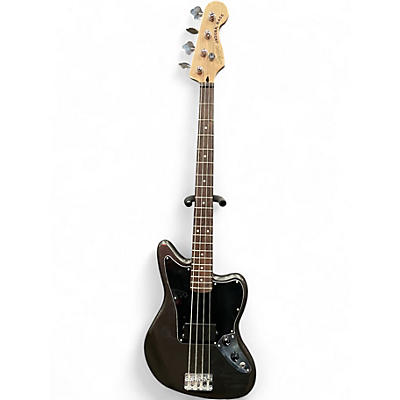 Used Squier JAGUAR BASS Gray Electric Bass Guitar