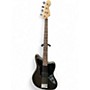 Used Squier JAGUAR BASS Gray Electric Bass Guitar Gray