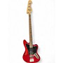 Used Squier JAGUAR BASS RED Electric Bass Guitar RED