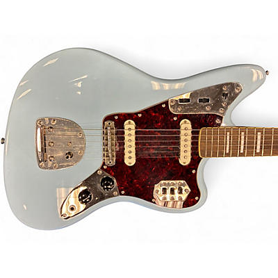 Used Squier JAGUAR CLASSIC VIBE Daphne Blue Solid Body Electric Guitar