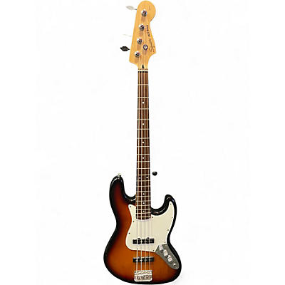 Used Squier JAZZ BASS STANDARD 2 Color Sunburst Electric Bass Guitar