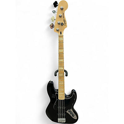 Used Squier JAZZBASS Black Electric Bass Guitar