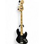 Used Squier JAZZBASS Black Electric Bass Guitar Black