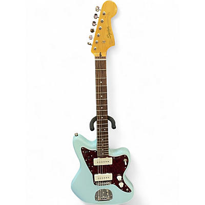 Used Squier JAZZMASTER Daphne Blue Solid Body Electric Guitar