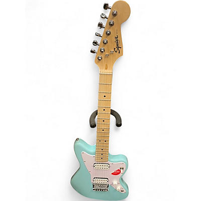 Used Squier JAZZMASTER MINI SMALL LIGHT BLUE Electric Guitar